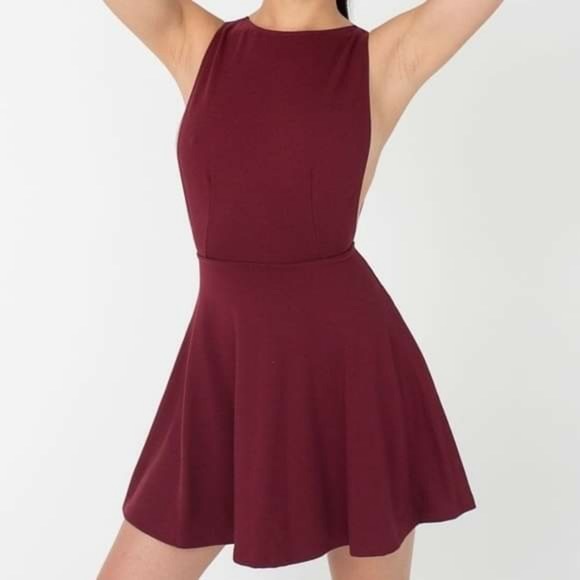 American Apparel Backless Skater Dress - Picture 1 of 6